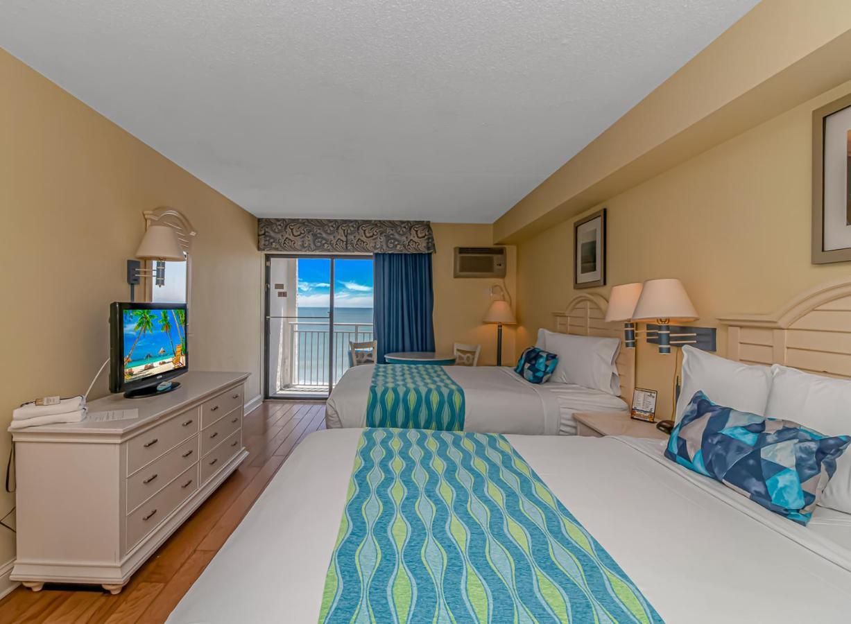 Beautiful Ocean Front Double Queen Suite With Full Kitchen, Sea Mist Resort 20705 Myrtle Beach Exterior foto