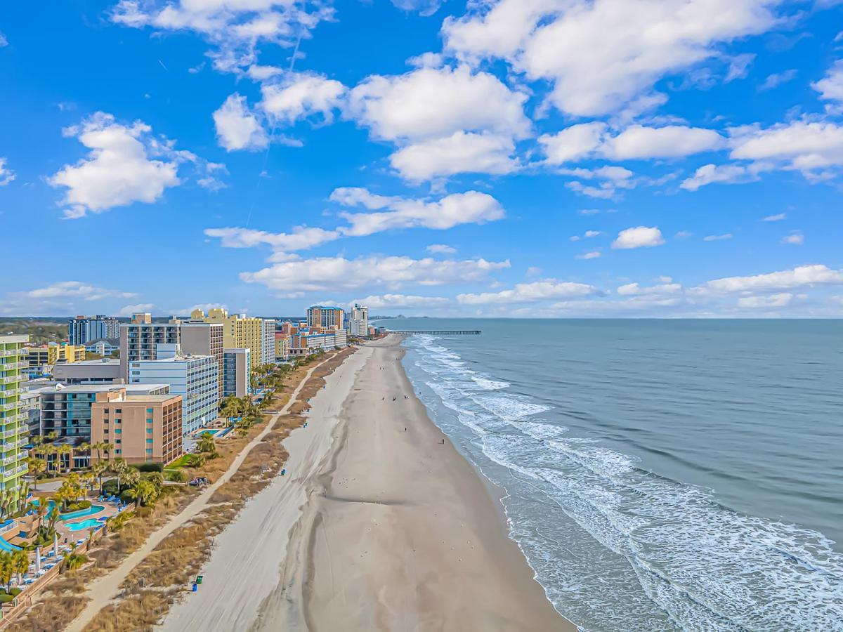 Beautiful Ocean Front Double Queen Suite With Full Kitchen, Sea Mist Resort 20705 Myrtle Beach Exterior foto